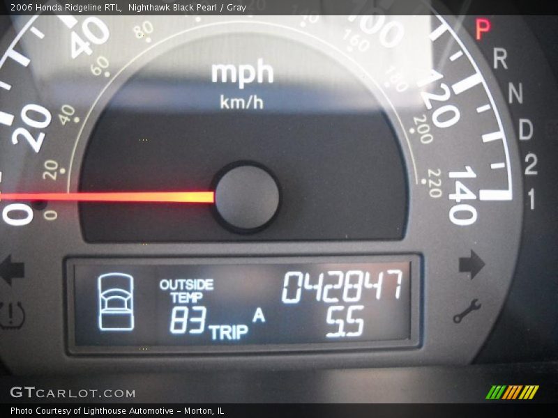 Nighthawk Black Pearl / Gray 2006 Honda Ridgeline RTL