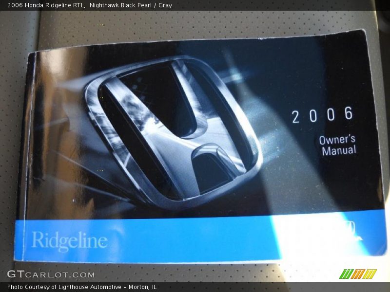 Nighthawk Black Pearl / Gray 2006 Honda Ridgeline RTL