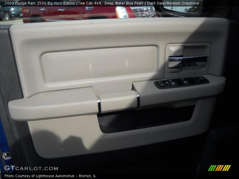 Deep Water Blue Pearl / Dark Slate/Medium Graystone 2009 Dodge Ram 1500 Big Horn Edition Crew Cab 4x4