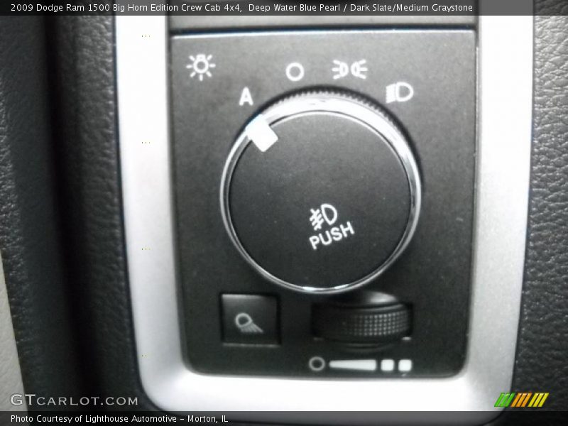 Deep Water Blue Pearl / Dark Slate/Medium Graystone 2009 Dodge Ram 1500 Big Horn Edition Crew Cab 4x4