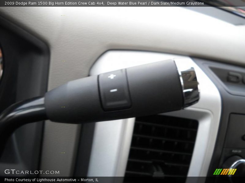 Deep Water Blue Pearl / Dark Slate/Medium Graystone 2009 Dodge Ram 1500 Big Horn Edition Crew Cab 4x4