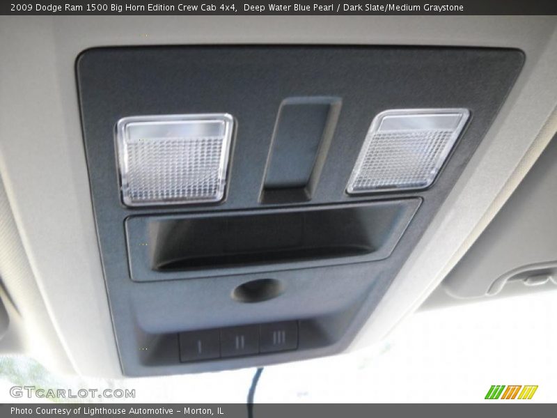 Deep Water Blue Pearl / Dark Slate/Medium Graystone 2009 Dodge Ram 1500 Big Horn Edition Crew Cab 4x4