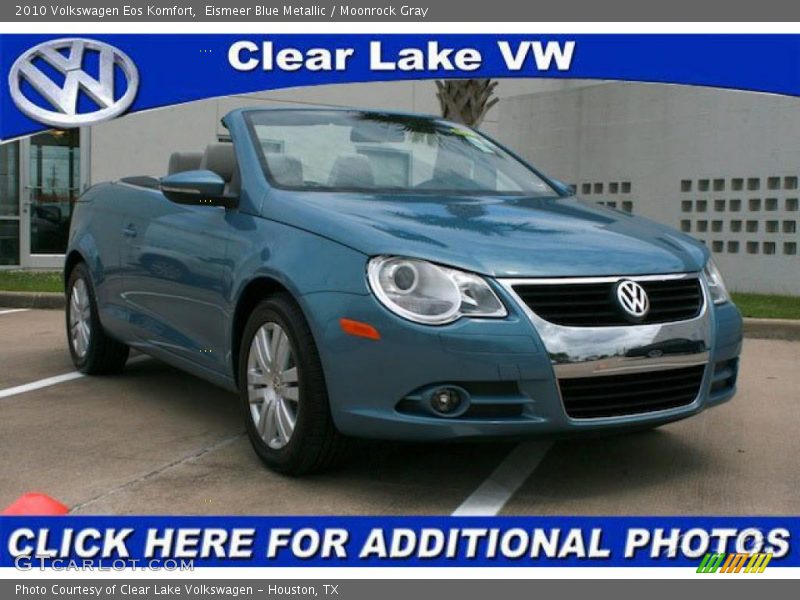 Eismeer Blue Metallic / Moonrock Gray 2010 Volkswagen Eos Komfort