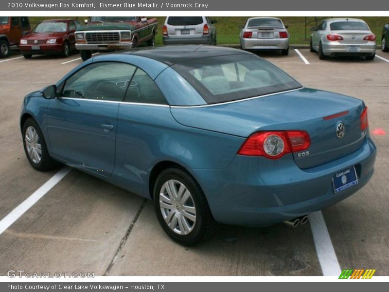 Eismeer Blue Metallic / Moonrock Gray 2010 Volkswagen Eos Komfort