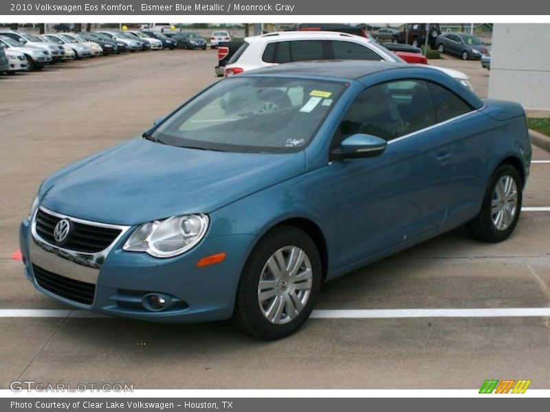 Eismeer Blue Metallic / Moonrock Gray 2010 Volkswagen Eos Komfort