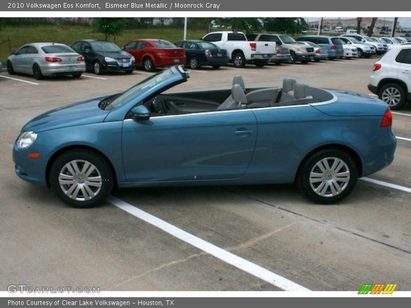 Eismeer Blue Metallic / Moonrock Gray 2010 Volkswagen Eos Komfort