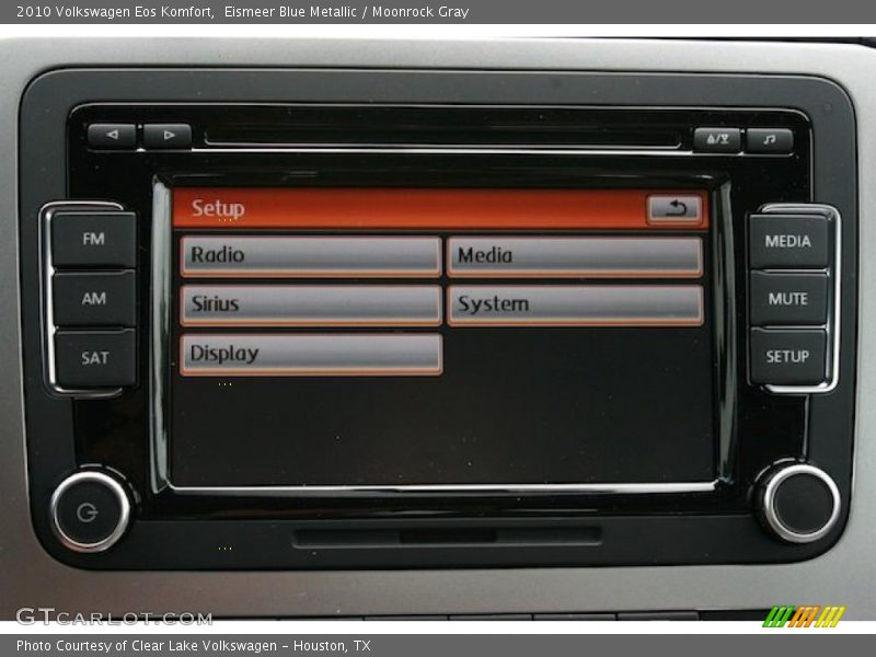 Eismeer Blue Metallic / Moonrock Gray 2010 Volkswagen Eos Komfort