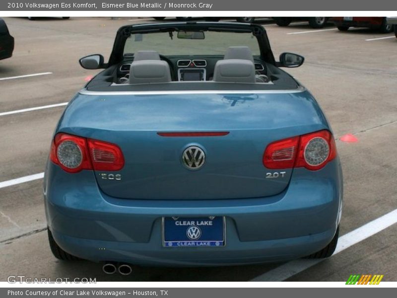 Eismeer Blue Metallic / Moonrock Gray 2010 Volkswagen Eos Komfort