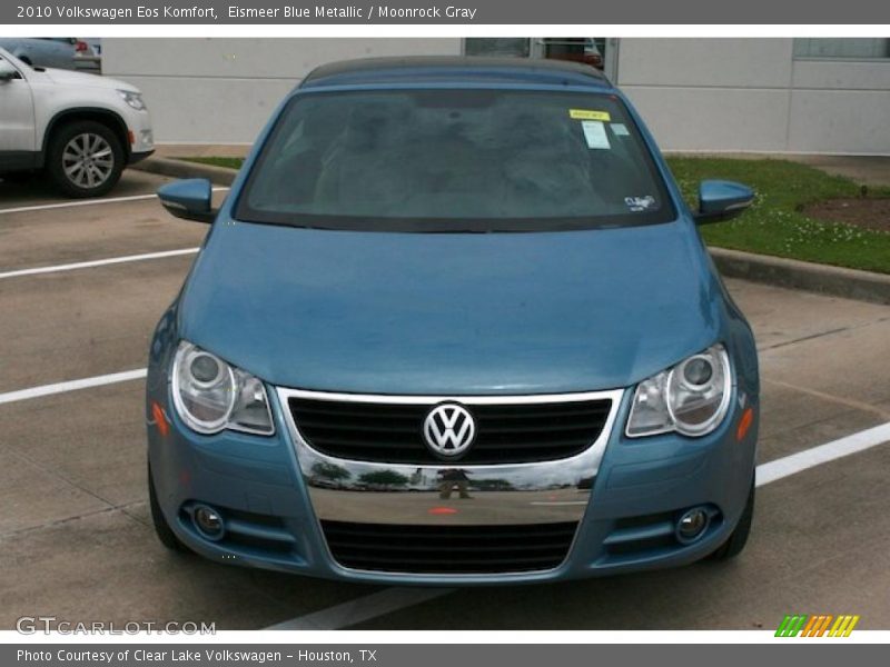 Eismeer Blue Metallic / Moonrock Gray 2010 Volkswagen Eos Komfort
