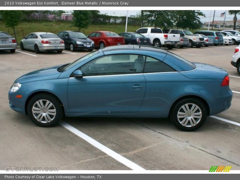 Eismeer Blue Metallic / Moonrock Gray 2010 Volkswagen Eos Komfort