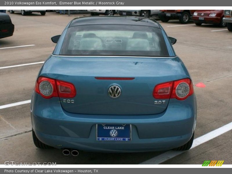 Eismeer Blue Metallic / Moonrock Gray 2010 Volkswagen Eos Komfort