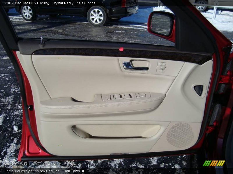 Crystal Red / Shale/Cocoa 2009 Cadillac DTS Luxury