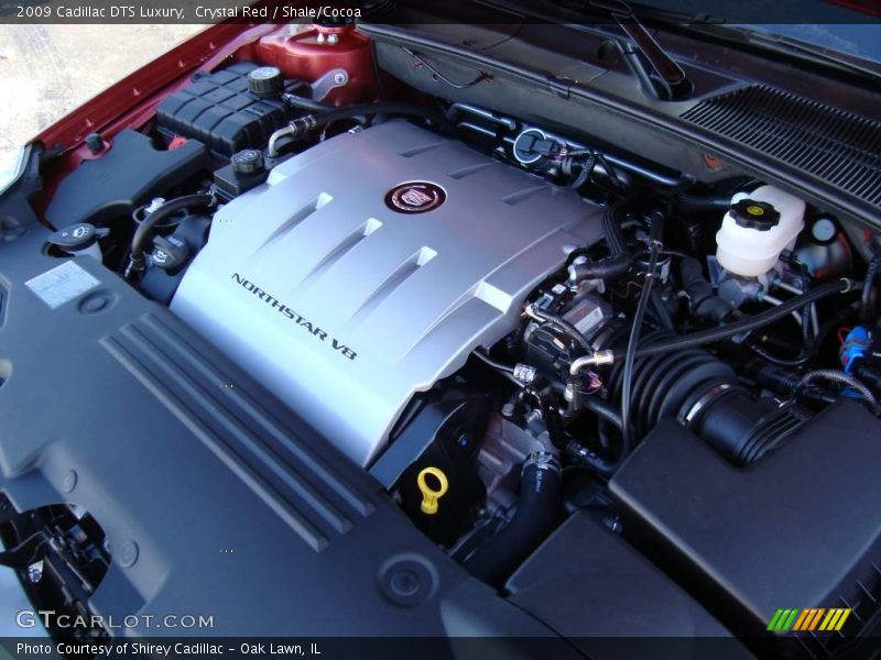 Crystal Red / Shale/Cocoa 2009 Cadillac DTS Luxury