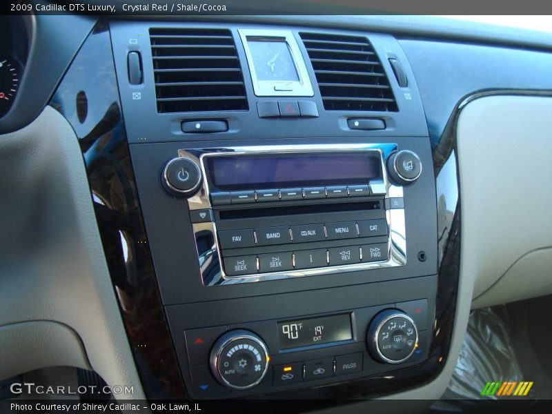 Crystal Red / Shale/Cocoa 2009 Cadillac DTS Luxury