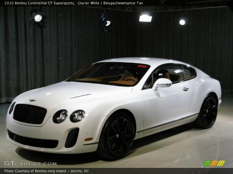 Glacier White / Beluga/Newmarket Tan 2010 Bentley Continental GT Supersports