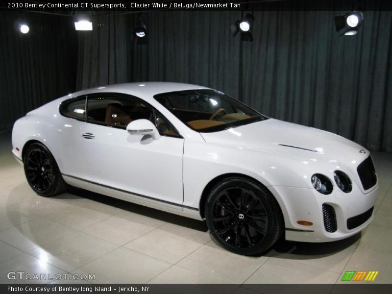 Glacier White / Beluga/Newmarket Tan 2010 Bentley Continental GT Supersports