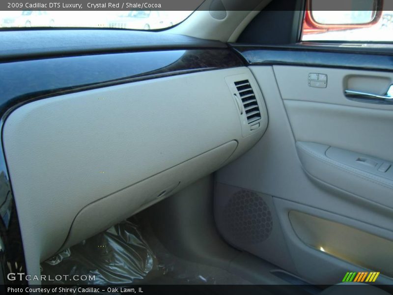Crystal Red / Shale/Cocoa 2009 Cadillac DTS Luxury