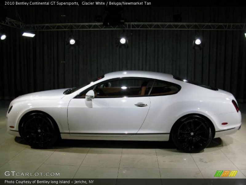 Glacier White / Beluga/Newmarket Tan 2010 Bentley Continental GT Supersports