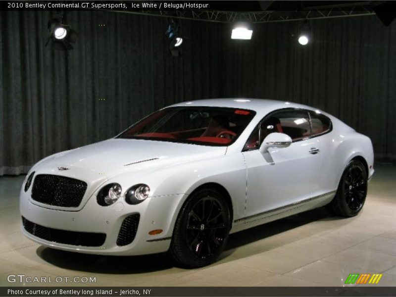Ice White / Beluga/Hotspur 2010 Bentley Continental GT Supersports