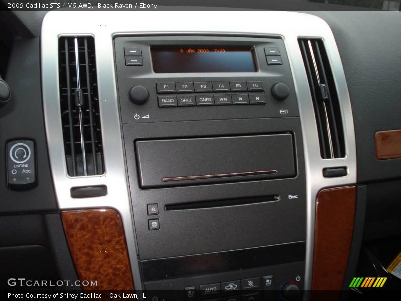 Black Raven / Ebony 2009 Cadillac STS 4 V6 AWD
