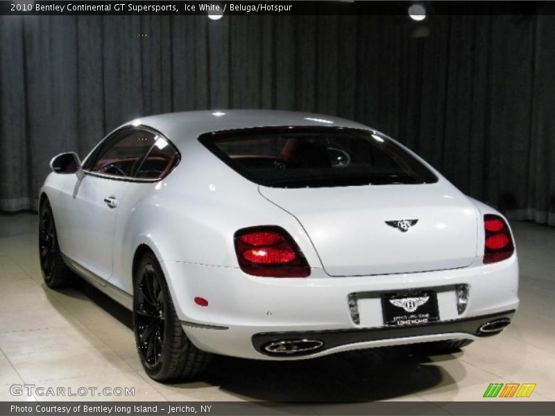 Ice White / Beluga/Hotspur 2010 Bentley Continental GT Supersports