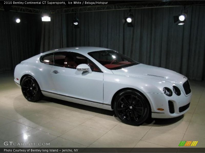 Ice White / Beluga/Hotspur 2010 Bentley Continental GT Supersports
