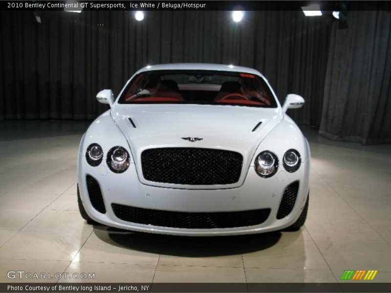 Ice White / Beluga/Hotspur 2010 Bentley Continental GT Supersports