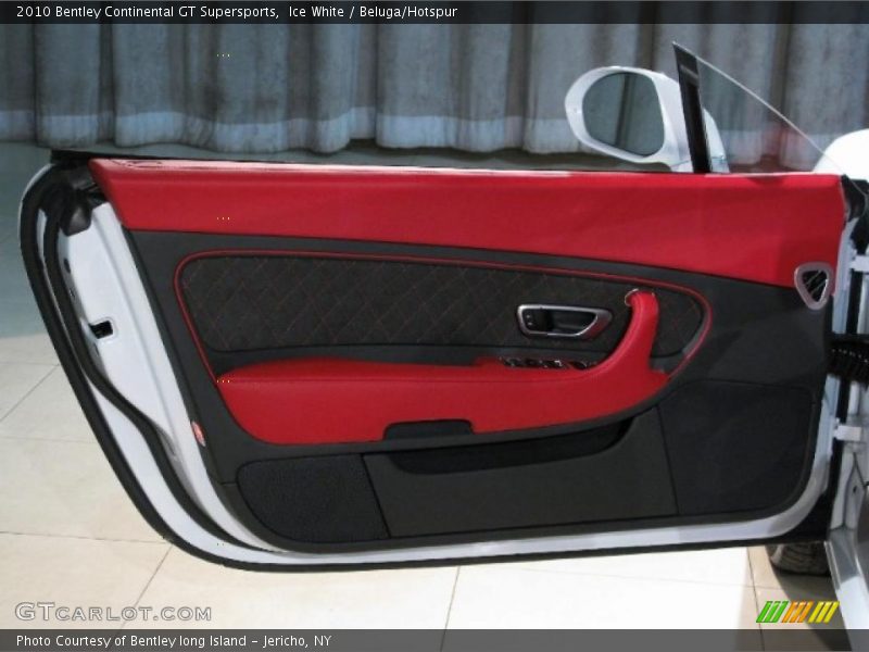 Ice White / Beluga/Hotspur 2010 Bentley Continental GT Supersports