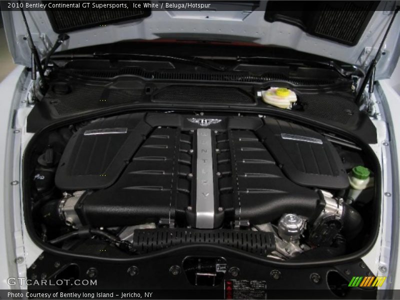 Ice White / Beluga/Hotspur 2010 Bentley Continental GT Supersports