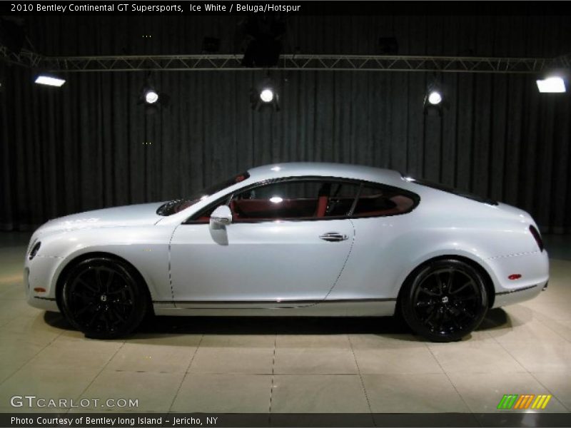 Ice White / Beluga/Hotspur 2010 Bentley Continental GT Supersports
