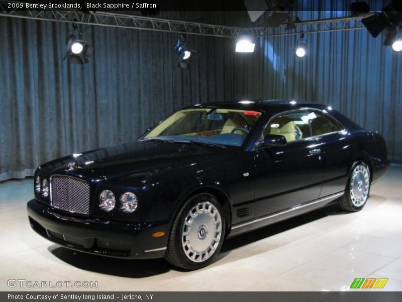Black Sapphire / Saffron 2009 Bentley Brooklands