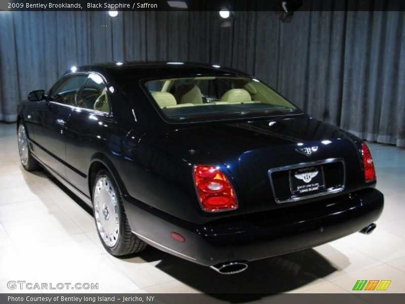 Black Sapphire / Saffron 2009 Bentley Brooklands