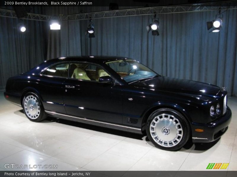 Black Sapphire / Saffron 2009 Bentley Brooklands