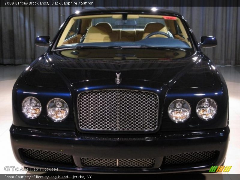 Black Sapphire / Saffron 2009 Bentley Brooklands