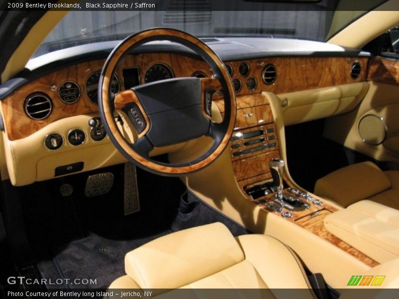 Black Sapphire / Saffron 2009 Bentley Brooklands