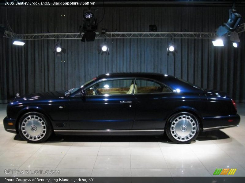Black Sapphire / Saffron 2009 Bentley Brooklands