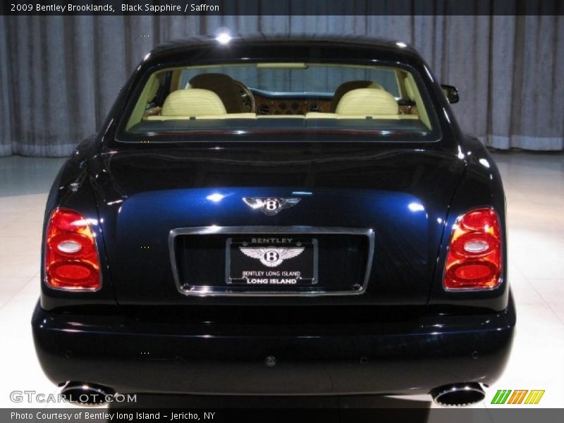 Black Sapphire / Saffron 2009 Bentley Brooklands