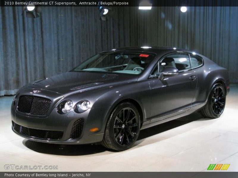 Anthracite / Beluga/Porpoise 2010 Bentley Continental GT Supersports