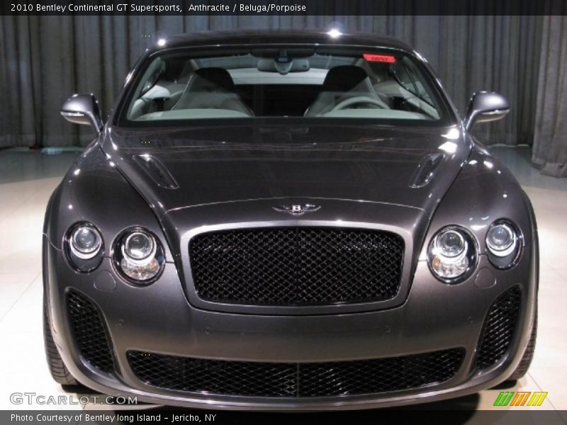 Anthracite / Beluga/Porpoise 2010 Bentley Continental GT Supersports