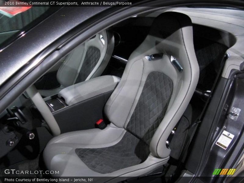 Anthracite / Beluga/Porpoise 2010 Bentley Continental GT Supersports