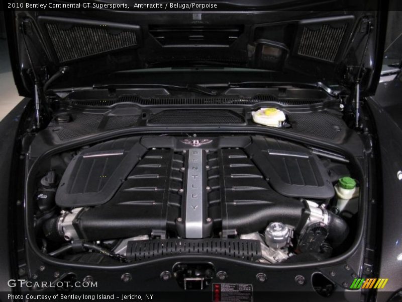 Anthracite / Beluga/Porpoise 2010 Bentley Continental GT Supersports