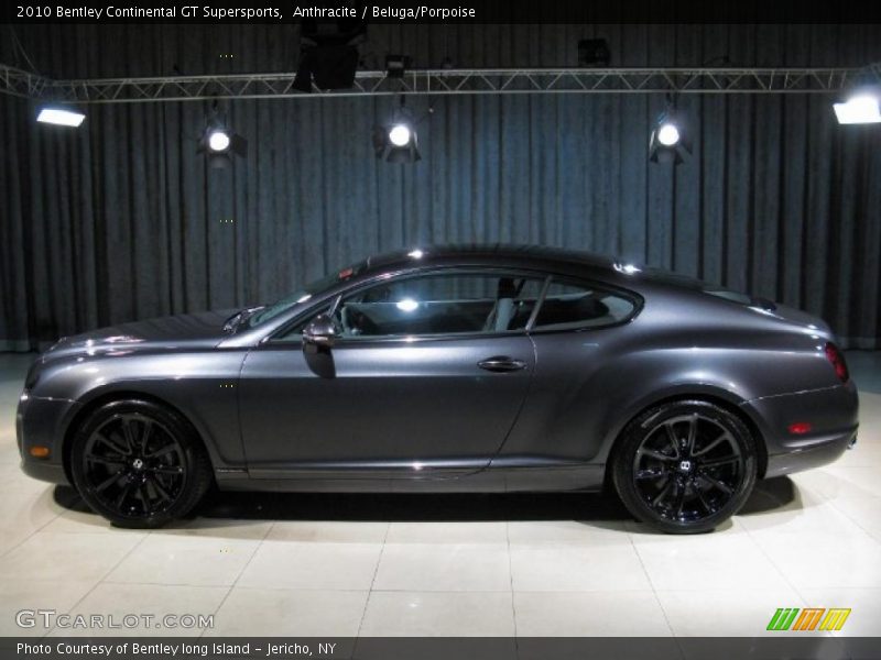 Anthracite / Beluga/Porpoise 2010 Bentley Continental GT Supersports
