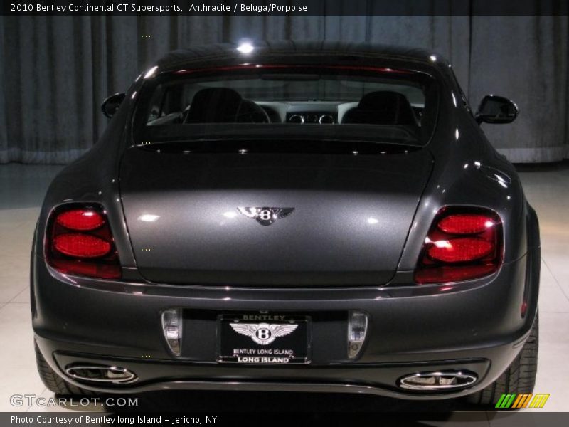 Anthracite / Beluga/Porpoise 2010 Bentley Continental GT Supersports