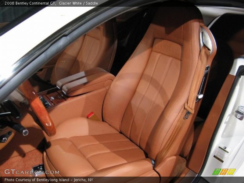 Glacier White / Saddle 2008 Bentley Continental GT