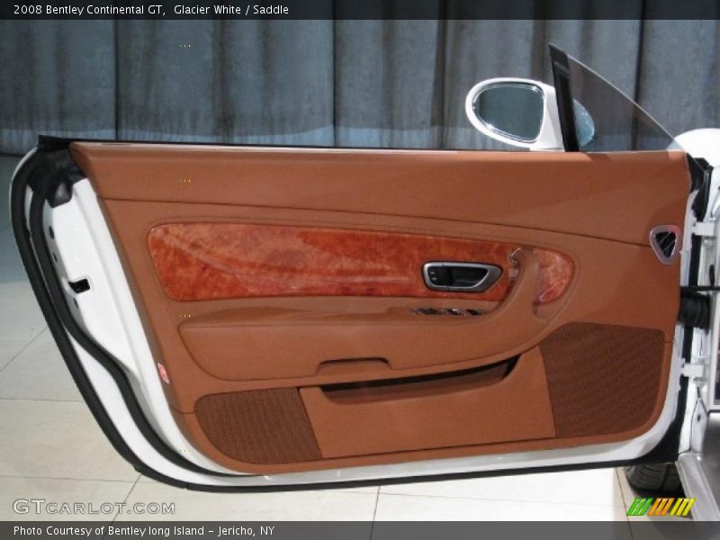 Glacier White / Saddle 2008 Bentley Continental GT