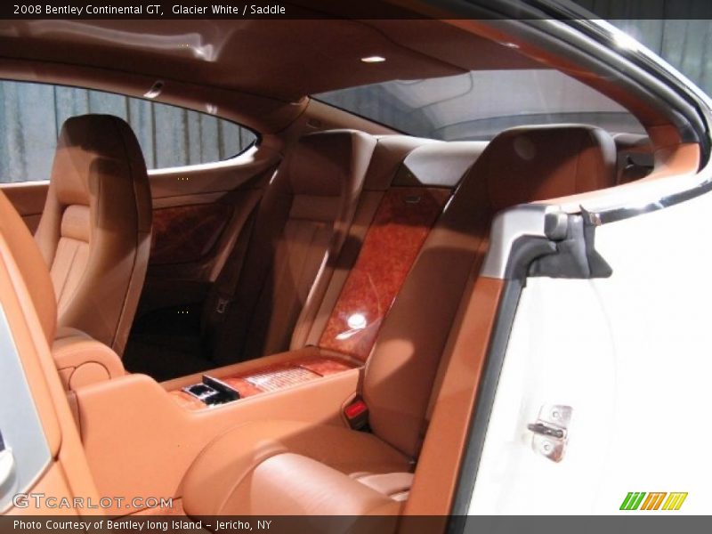Glacier White / Saddle 2008 Bentley Continental GT