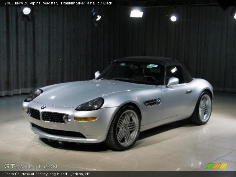 Titanium Silver Metallic / Black 2003 BMW Z8 Alpina Roadster