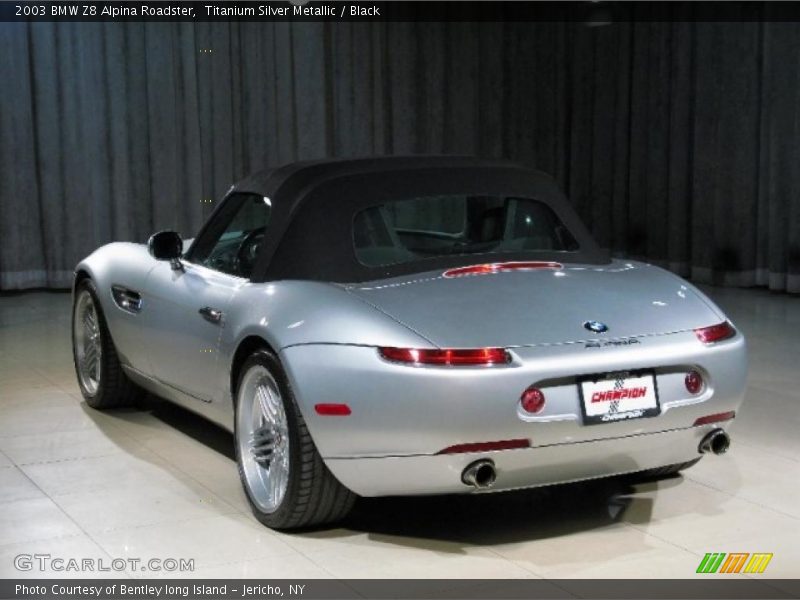 Titanium Silver Metallic / Black 2003 BMW Z8 Alpina Roadster