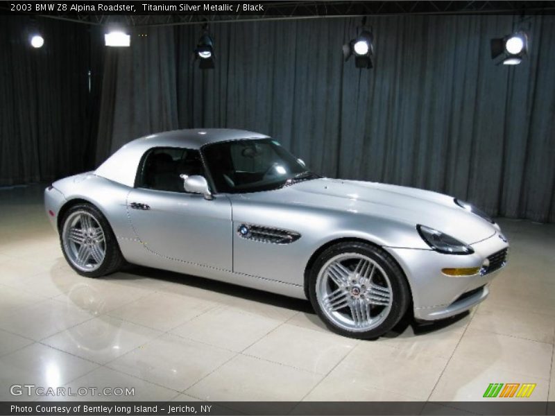Titanium Silver Metallic / Black 2003 BMW Z8 Alpina Roadster