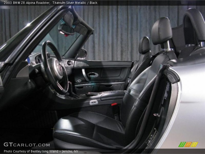 Titanium Silver Metallic / Black 2003 BMW Z8 Alpina Roadster